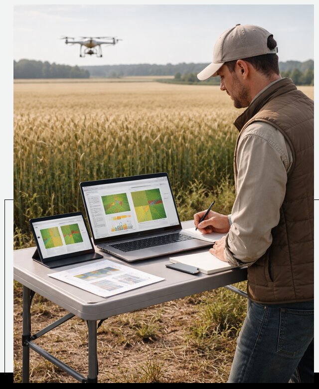 Система AI прогнозирования урожайности для точных агрономий в Черемхове